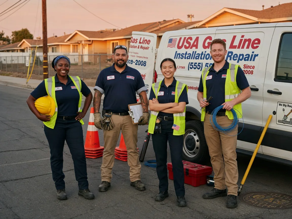 Gas Line Installation company in Brooklet, GA